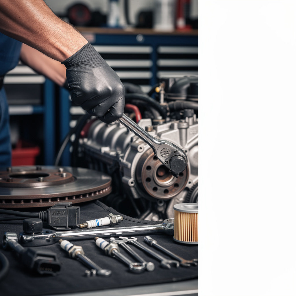 Joe's Auto Repair San Diego technician performing professional auto diagnostics and repair service